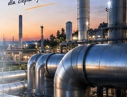 Rurociągi infrastruktury ciepłowniczej — zdjęcie ilustracyjne.